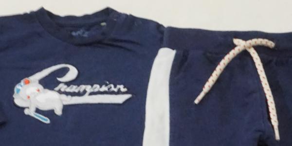 Langarmshirt von Kanz mit Sweathose von Zeeman Gr. 56 (937)